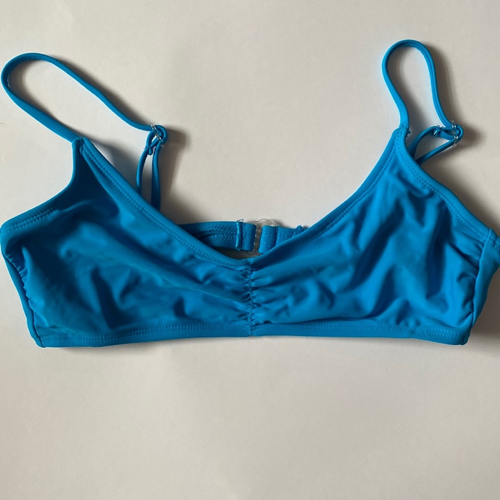 Teal bikini top